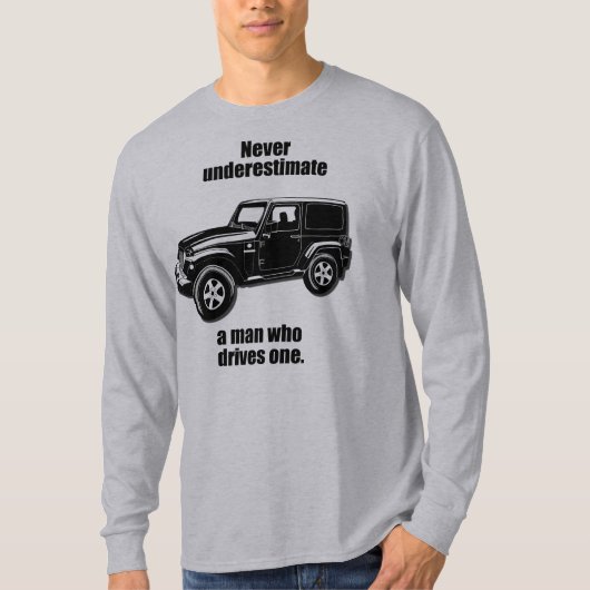 Off Roading and SUV Enthusiast T-shirt (Voorkant)