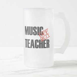 OFF TATY MUSIC-TEACHER MATGLAS BIERPUL