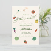 Off the Market Housewarming Party Invitation (Debout devant)
