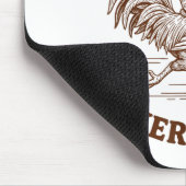 Off To Cause A Kerfuffle Funny Cowboy Frog Riding Muismat (Hoek)