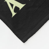 Off To Cause A Kerfuffle Whimsical Wizard Frog Mem Fleece Deken (Hoek)