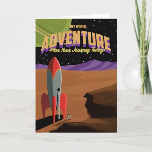 Off-world avontuur kaart (Voorkant)