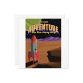 Off-world avontuur kaart (Voorkant / Achterkant in situ)