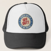 Offduty Physics-leraar Trucker Pet (Voorkant)