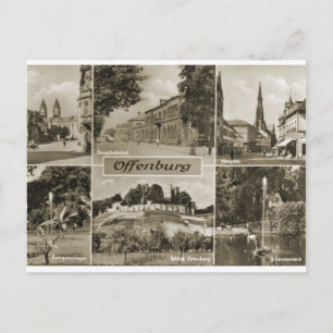 Offenburg, Duitsland, jaren 20 Briefkaart
