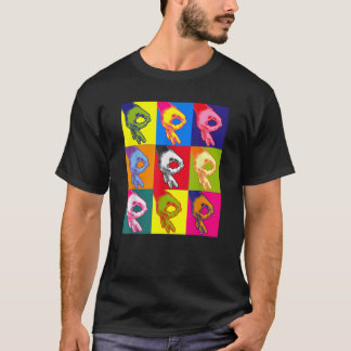 Offensieve pret en beledigende artistieke kleding t-shirt