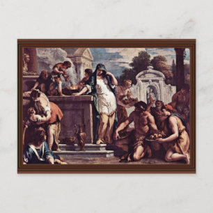 offers van Ricci Sebastiano aan de godin Vesta Briefkaart