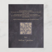 Offerte botanische QR-code voor budgettaire bindin (Achterkant)