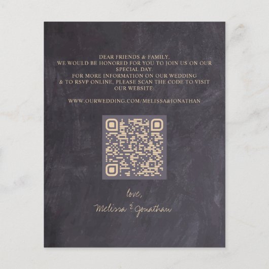 Offerte botanische QR-code voor budgettaire bindin (Achterkant)