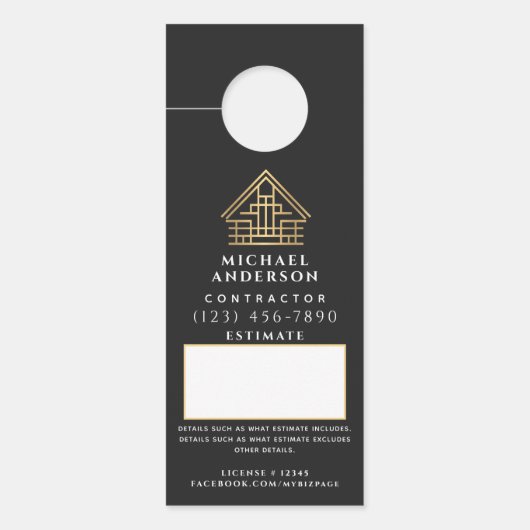 Offerte Offerte Woningbouw QR-code (Voorkant)