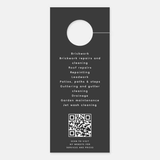 Offerte Offerte Woningbouw QR-code (Achterkant)