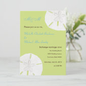 Offerte over groene zandband kaart (Staand voorkant)