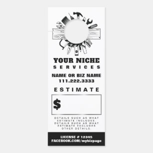 *~* Offerte Raming Trades Carpenter QR Houtgereeds