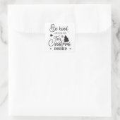 Offerte Vierkante Sticker (Tas)