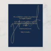 Offerte voor 'Budget Script Navy Gold'-publicatie  (Achterkant)