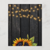 Offerte voor de graduatie-partij flyer (Achterkant)