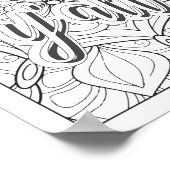 Offerte voor Schattigee Valentijnsdag Poster (Hoek)