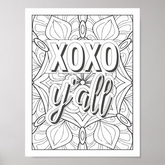 Offerte voor Schattigee Valentijnsdag Poster (Voorkant)