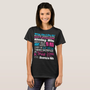 Offertes voor True Love Electricia Wife-shirt T-shirt