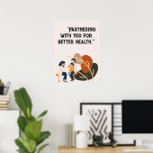 Offertes voor ziekenhuizen personaliseren; poster (Thuiskantoor)