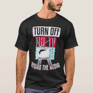 OffheV Defund Media jongen T-shirt