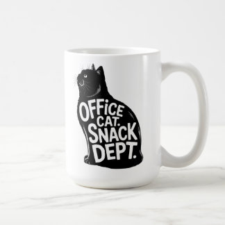 Office Cat Snack Department Workplace Humor Koffiemok