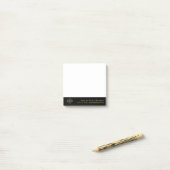 Office Custom Modern Simple Logo From the Desk of Post-it® Notes (Op bureau)