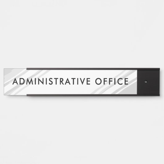 Office d'administration de plaque professionnelle (Devant)