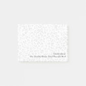 Office-Leopard Print Post-it® Notes (Voorkant)