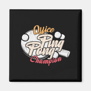 Office Ping Pong Champion Magneet