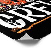 Office Staff Boo Crew Funny Halloween Matching Cos Poster (Hoek)