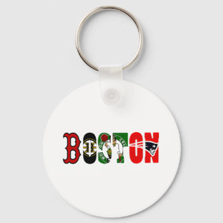 Official Boston Sport Teams T-Shirt Sleutelhanger