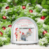 Official Christmas Nice List Certificate Photo (Noël)