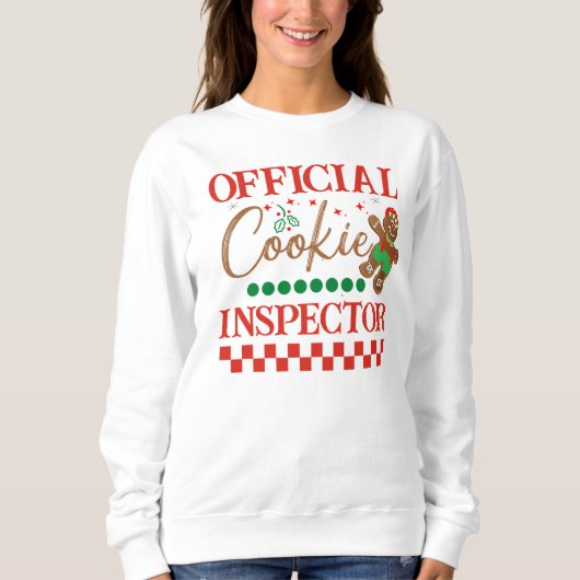 Official Cookie Inspector Sweatshirt - Funny Chris (Devant)