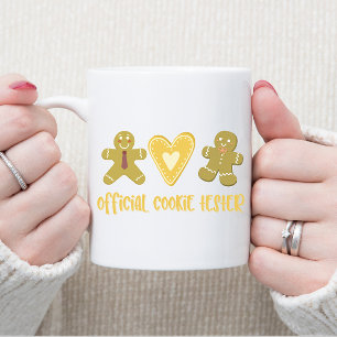 Official Cookie Tester Peperkoek Leuke Kerst. Koffiemok