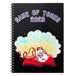 Official Game of Tomes 2025 Notebook Notitieboek