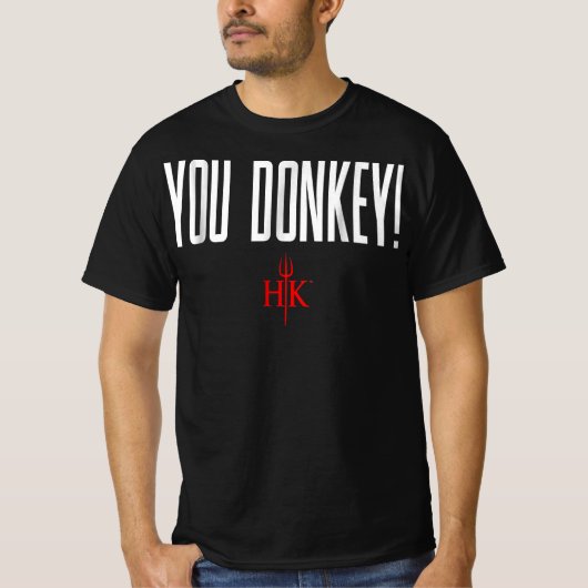 official hells kitchen you donkey t-shirt (Voorkant)