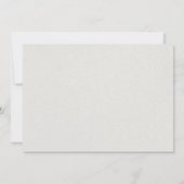 Official North Pole Elf Adoption Certificate Kaart (Achterkant)