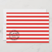 Official North Pole Elf Adoption Certificate Kaart (Achterkant)