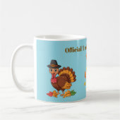Official Turkey Taster Lucas Thanksgiving Mug (Gauche)