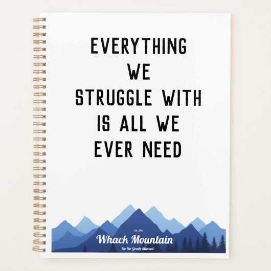 Official Whack Mountain Commune Planner (Voorkant)