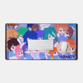 Official Wingz Designed Desk Mat (Keyboard & Muis)