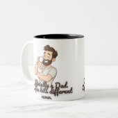 Officially a Dad Coffee Mug – Funny New Dad Gift  (Devant gauche)