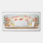 Officially On The Nice List – Cute Woodland Christ (Clavier et souris)