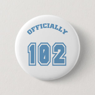 Officieel 102 ronde button 5,7 cm