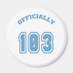 Officieel 103 magneet