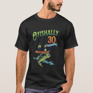 Officieel 30 jaar oud Gevist thema 30e verjaardag T-shirt