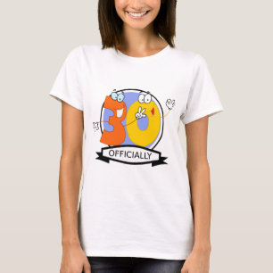 Officieel 30 zondagse banner t-shirt