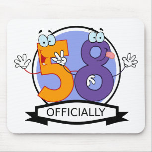Officieel 58 zondagse banner muismat