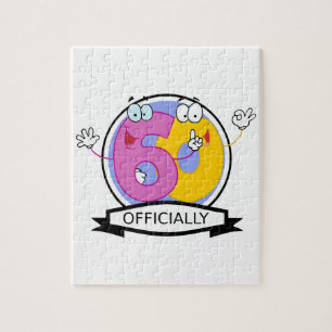 Officieel 60 zondagse banner legpuzzel
